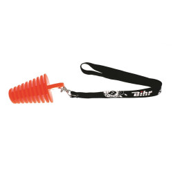 BIHR Exhaust Plug 2 Stroke Orange Ø14 to 37mm