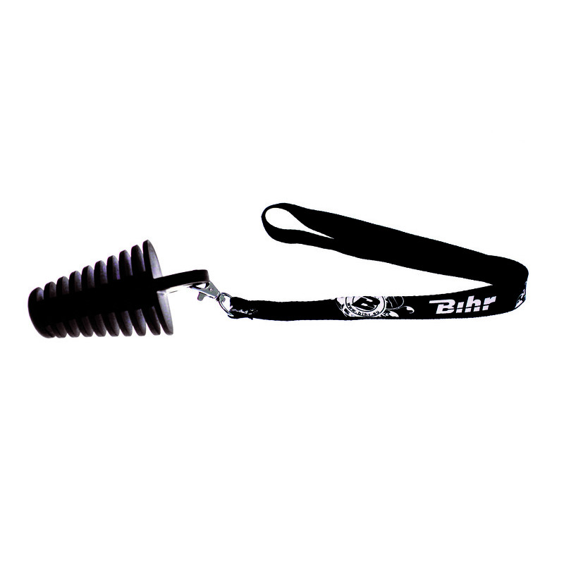 BIHR Exhaust Plug 4 Stroke Black Ø33 to 61mm