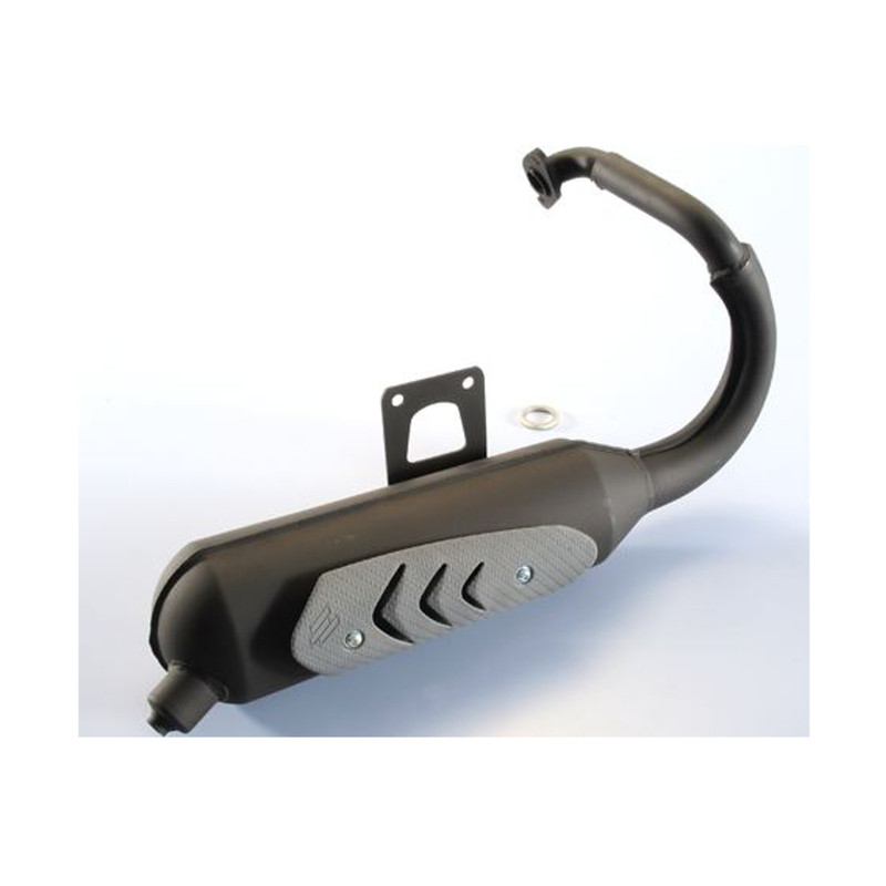 POLINI Original Full Exhaust System - Steel Black Peugeot