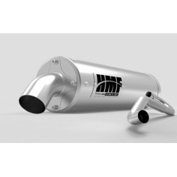 HMF QS Series Full Exhaust System - Stainless Steel Stainless steel Polaris Sportsman XP 1000