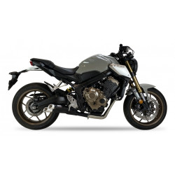 IXIL Hyperlow Full Exhaust System Stainless Steel Black / Aluminium Polished - Honda CB650R