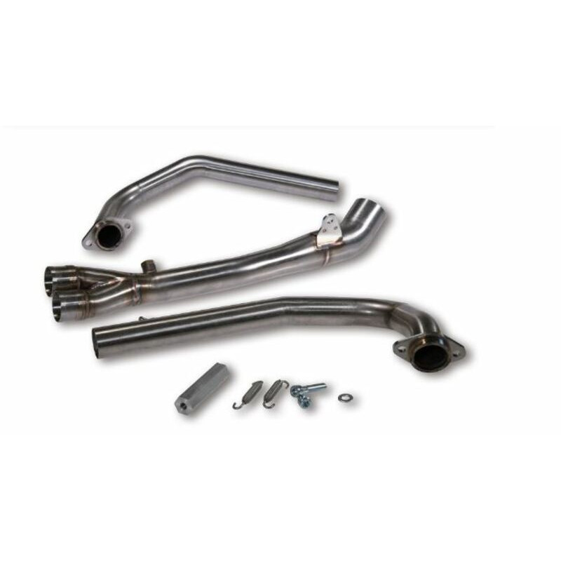 MALOSSI Wild Lion Header Pipe -Stainless Steel Carbon BMW C650 Sport