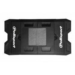POLISPORT black Foldable Bike Mat