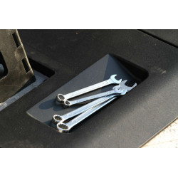 POLISPORT black Foldable Bike Mat