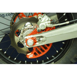 SCAR Disc Protector Rear Orange