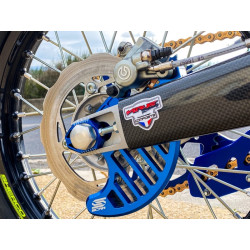 SCAR Disc Protector Rear Blue