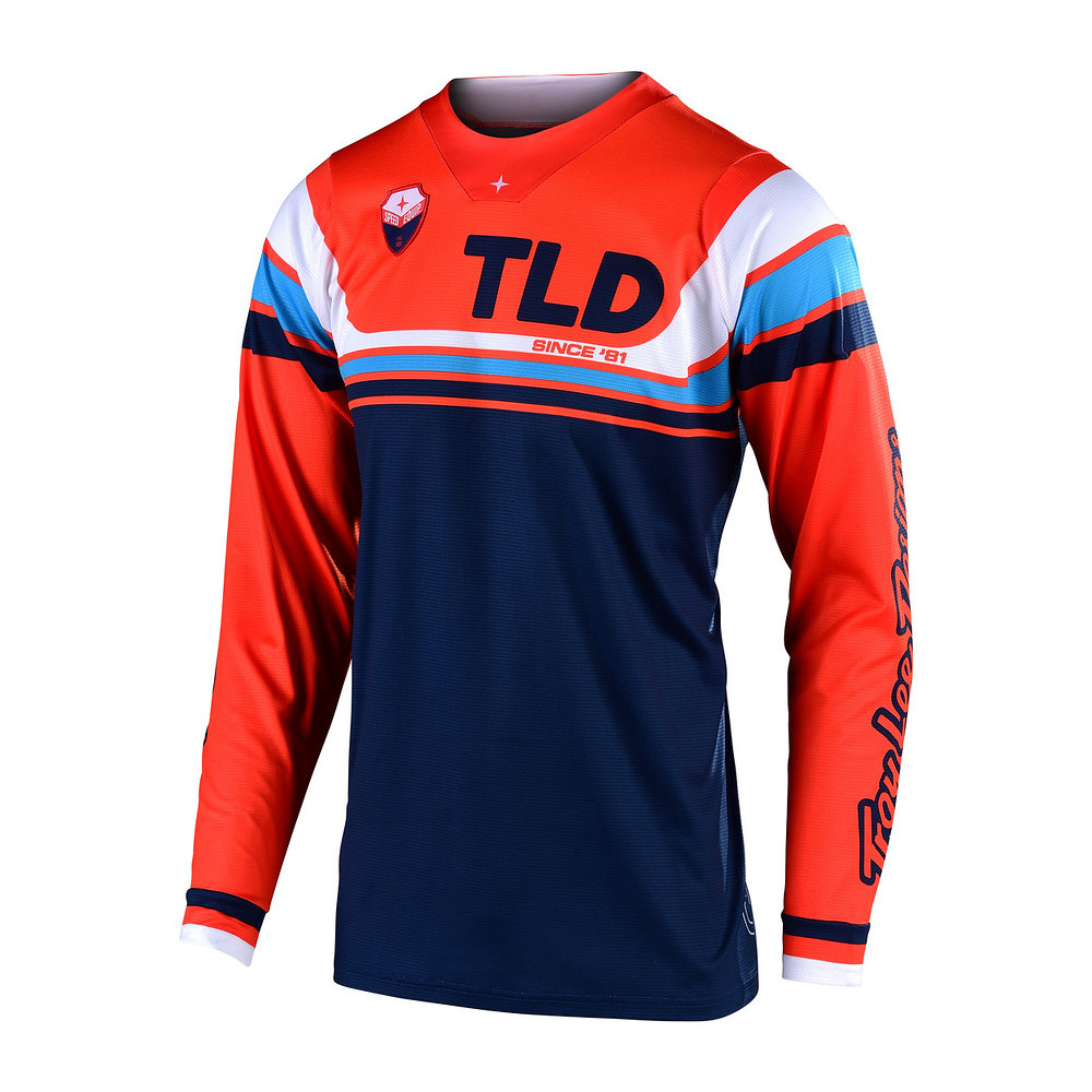 SE jersey Seca orange/dark navy