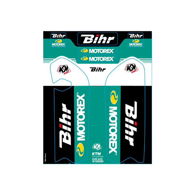 Kutvek fork stickers KTM SX85