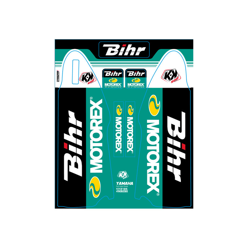 Kutvek fork stickers YAMAHA YZF 250