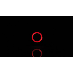 Bouton HIGHSIDER inox avec anneau lumineux LED (M12)