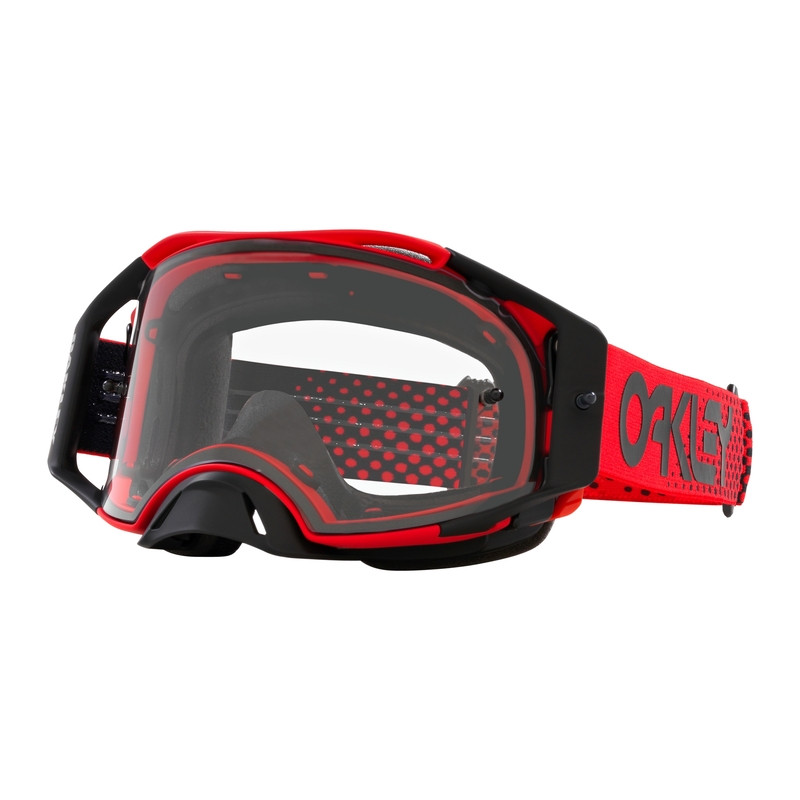 OAKLEY Airbrake MX Goggle - Moto Red B1B Clear Lens