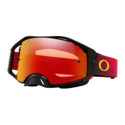 OAKLEY Airbrake MX Goggle - Red Flow Prizm MX Torch Lens