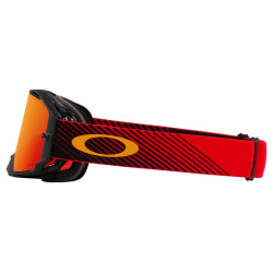 OAKLEY Airbrake MX Goggle - Red Flow Prizm MX Torch Lens