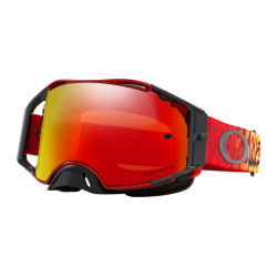 OAKLEY Airbrake MX Goggle - TLD Trippy Red Prizm MX Torch Lens
