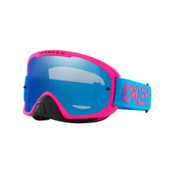OAKLEY O Frame 2.0 Pro MX Goggle - Blue Crackle Black Ice Iridium Lens