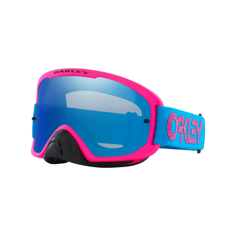OAKLEY O Frame 2.0 Pro MX Goggle - Blue Crackle Black Ice Iridium Lens