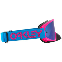 OAKLEY O Frame 2.0 Pro MX Goggle - Blue Crackle Black Ice Iridium Lens