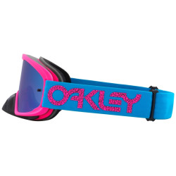 OAKLEY O Frame 2.0 Pro MX Goggle - Blue Crackle Black Ice Iridium Lens