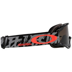 OAKLEY O Frame MX Goggle - TLD Grey Stripes Persimmon Lens