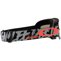 Masque OAKLEY O Frame MX - TLD Grey Stripes écran Persimmon
