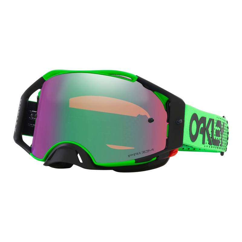 OAKLEY Airbrake MX Goggle - Moto Green B1B Prizm MX Jade Lens