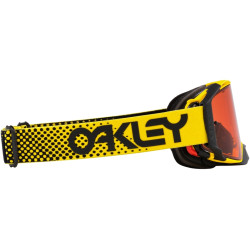 Masque OAKLEY Airbrake MX - Moto Yellow B1B écran Prizm MX Bronze