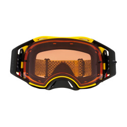 OAKLEY Airbrake MX Goggle - Moto Yellow B1B Prizm MX Bronze Lens