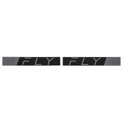 FLY RACING Zone Pro Goggle Grey - Grey/Smoke Lens