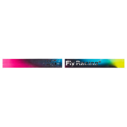 FLY RACING Zone Elite Goggle Fuschia/Electric Blue/Hi-Vis/Magenta - Teal/Smoke Lens