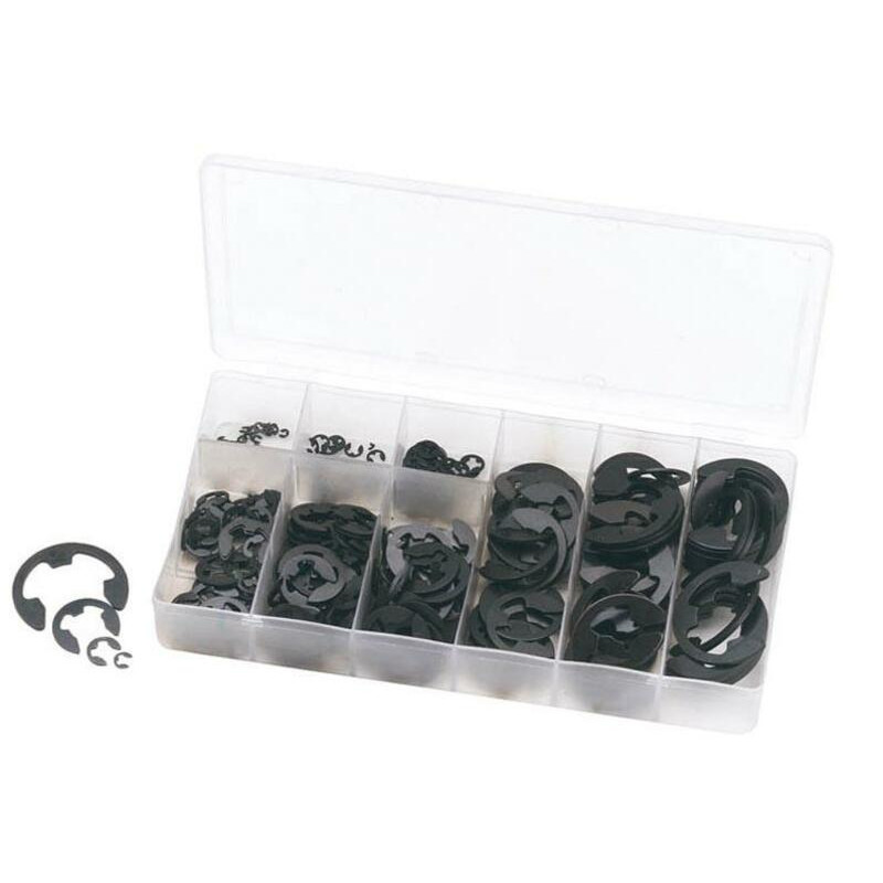 Coffret clips type E DRAPER 300 pièces