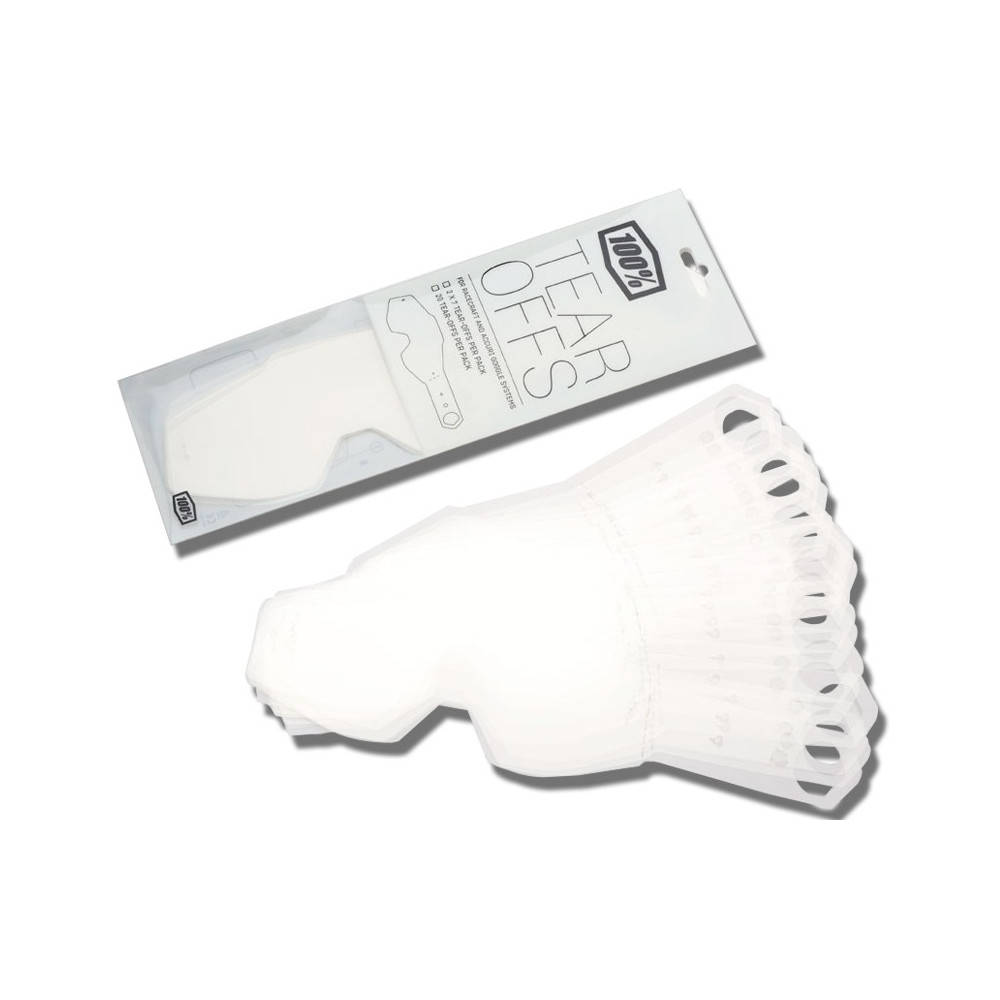 Tears-offs standard. 1 pack de 20.