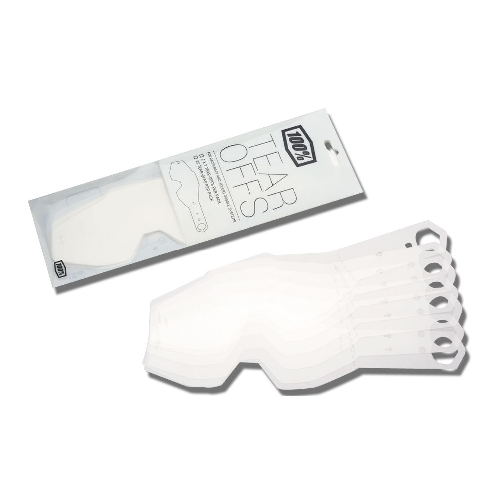 Tears-offs laminés. 2 x 7.