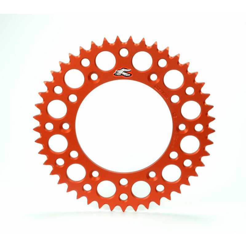 RENTHAL Aluminium Ultra-Light Self-Cleaning Rear Sprocket 224U - 520