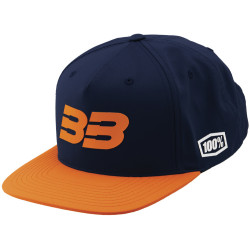 casquette-bb33-navy-orange