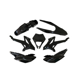 V PARTS Plastics Kit OEM Type Black Rieju MRT