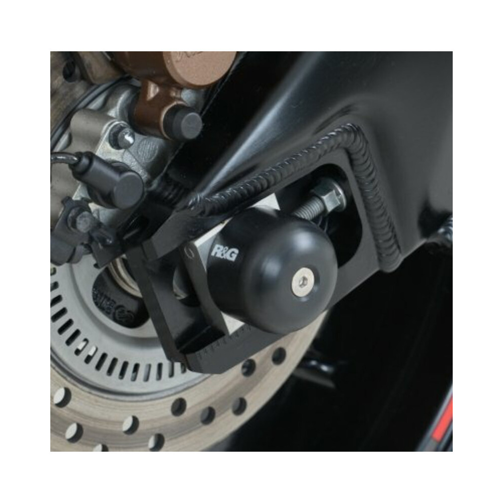 R&G RACING Swingarm Protectors Black Zero