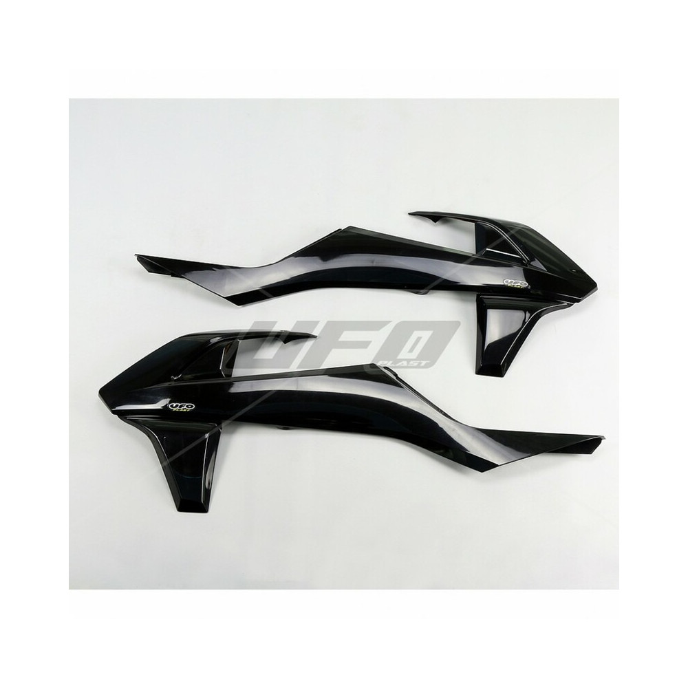 UFO Radiator Covers Black KTM