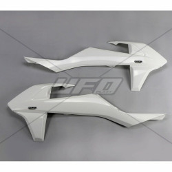 UFO Radiator Covers White KTM