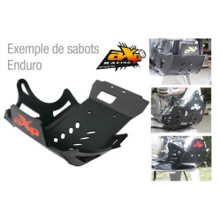 AXP Enduro Skid plate - HDPE 6mm Yamaha WR250F