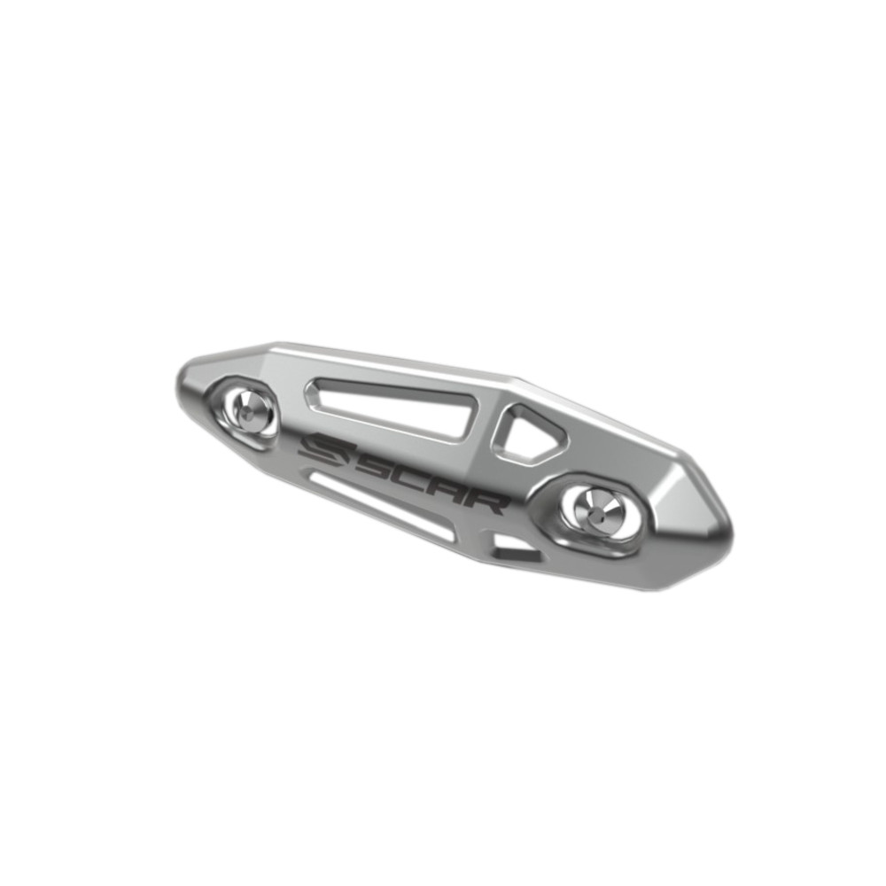 SCAR Universal Exhaust Guard Stainless Steel Ø26-50mm 4 Stroke