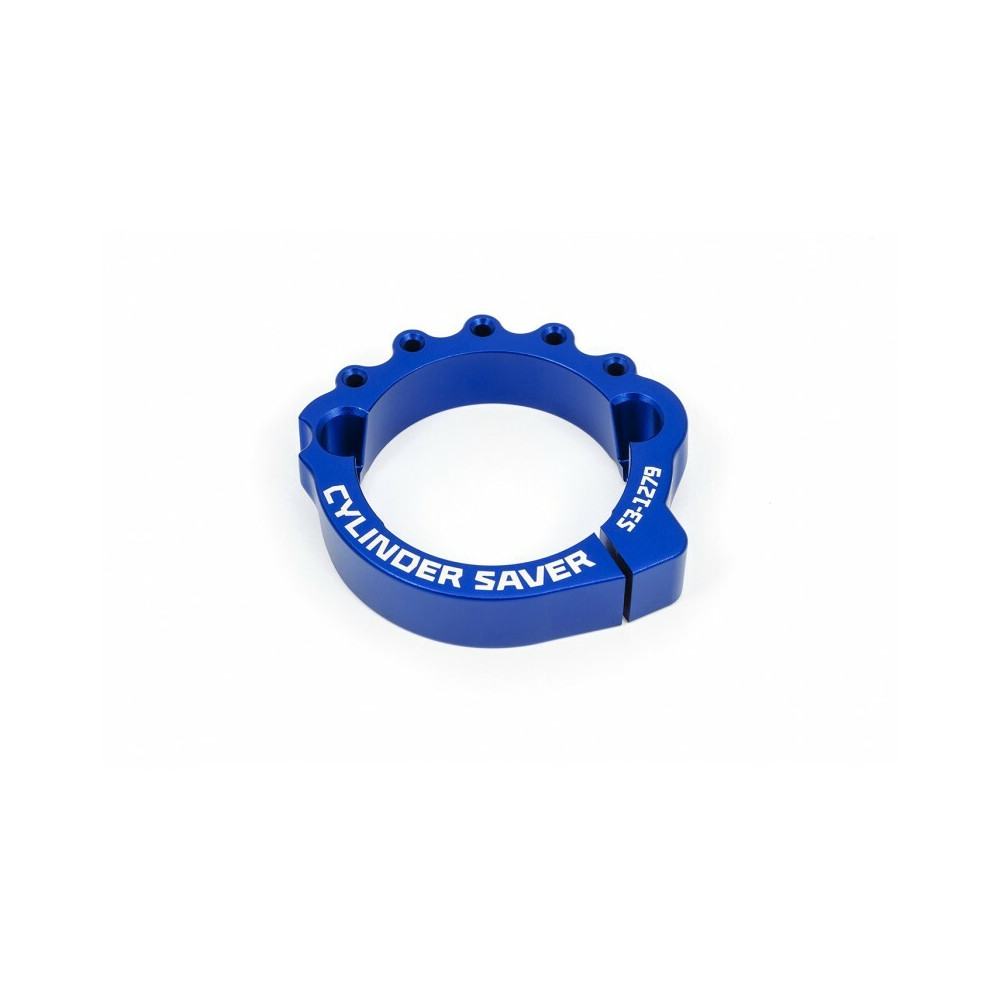 S3 Exhaust Flange Guard Blue KTM/Husqvarna