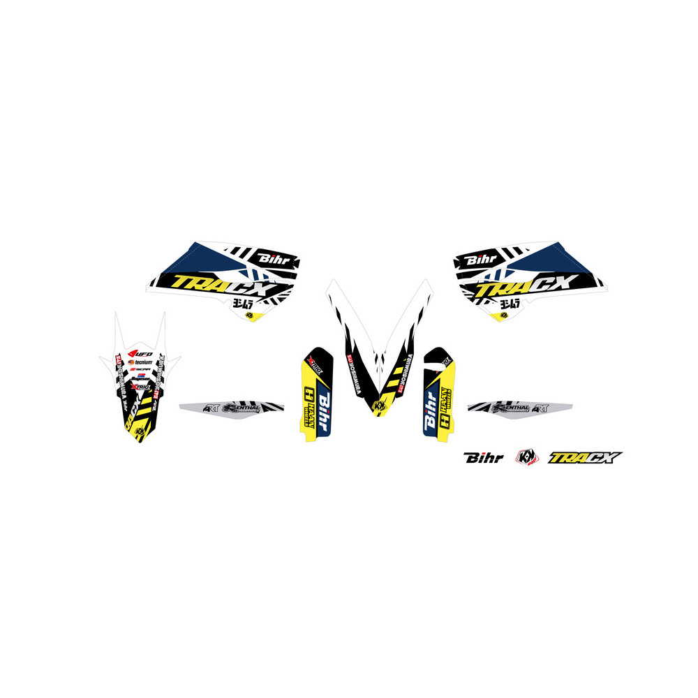 Kit déco KUTVEK Tracx white Husqvarna TE/FE