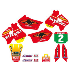 TECNOSEL Stickers Kit Team Suzuki 1998