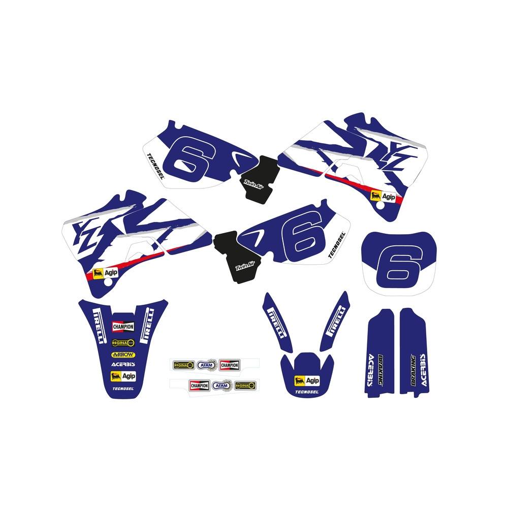 TECNOSEL Stickers Kit Team Yamaha 1998