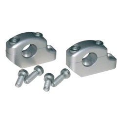 LSL Silver-Plated Offset Bar Mounts For Triple Clamps LSL Ø22mm