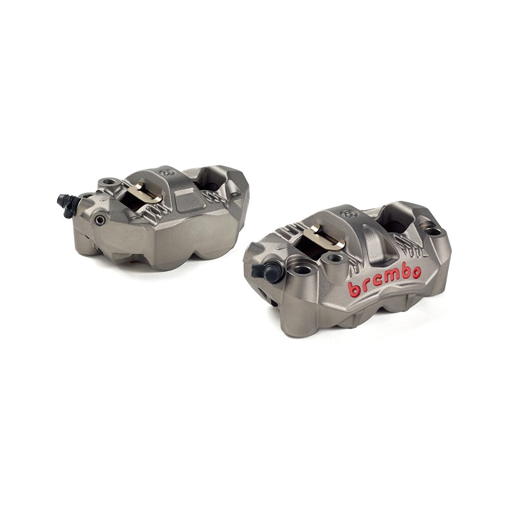 BREMBO UPGRADE GP4-RS Pair of Front Axial Brake Caliper 4 Pistons Ø30mm