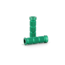 V PARTS Sport Foot Pegs Green