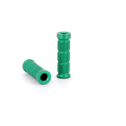 V PARTS Sport Foot Pegs Green