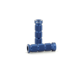 V PARTS Sport Foot Pegs Blue