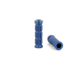 V PARTS Sport Foot Pegs Blue